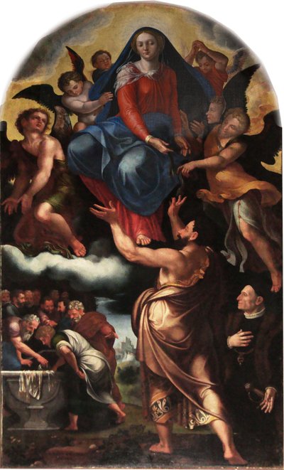 Madonna della cintura von Lambert van Noort